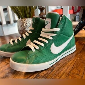 Nike Sweet Classic High BRS 2009 Mens Size 9 Pine Green 354701-311 hi-tops